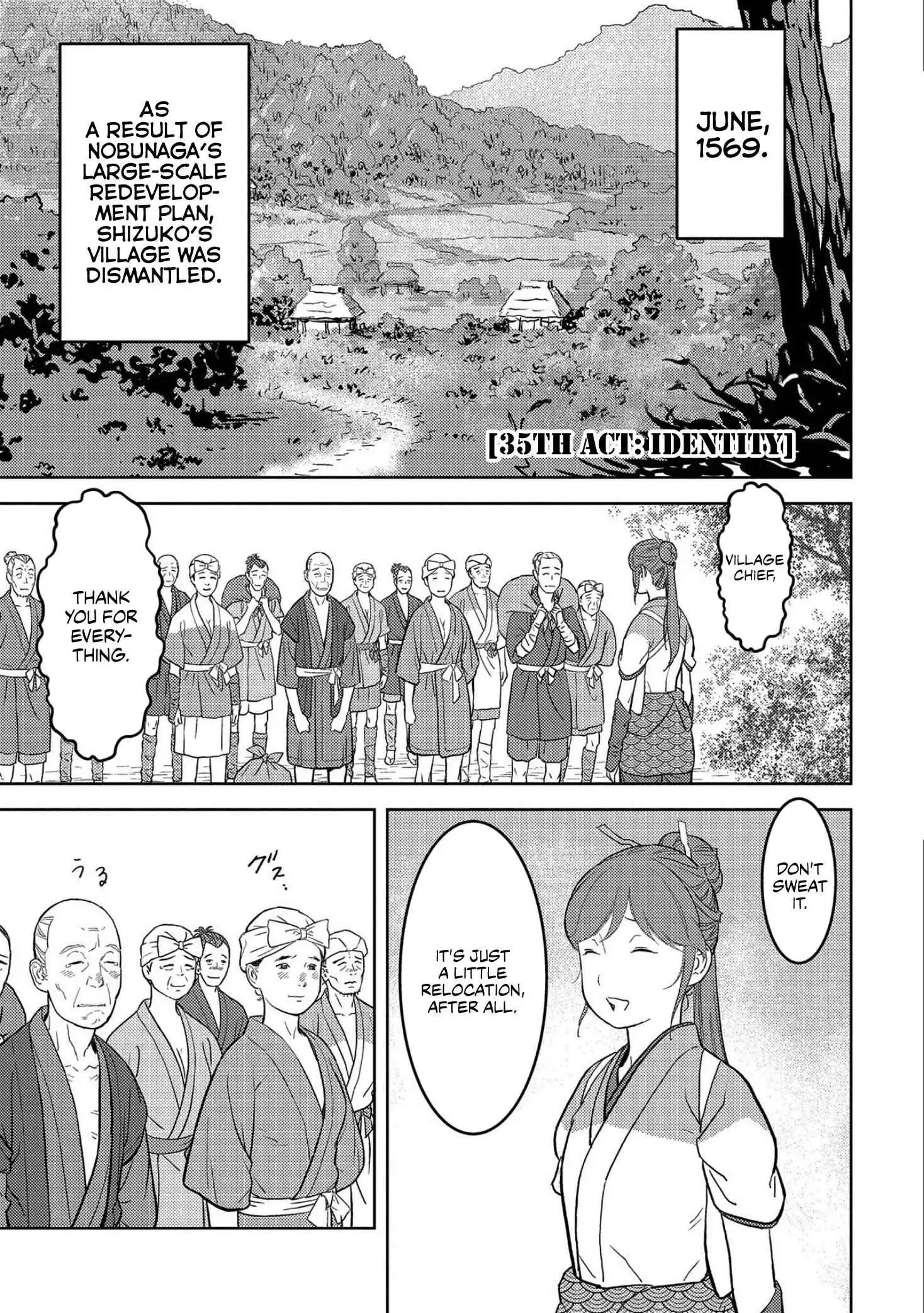 Sengoku Komachi Kuroutan: Noukou Giga [ALL CHAPTERS] Chapter 35